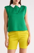 Longchamp Cap Sleeve Polo