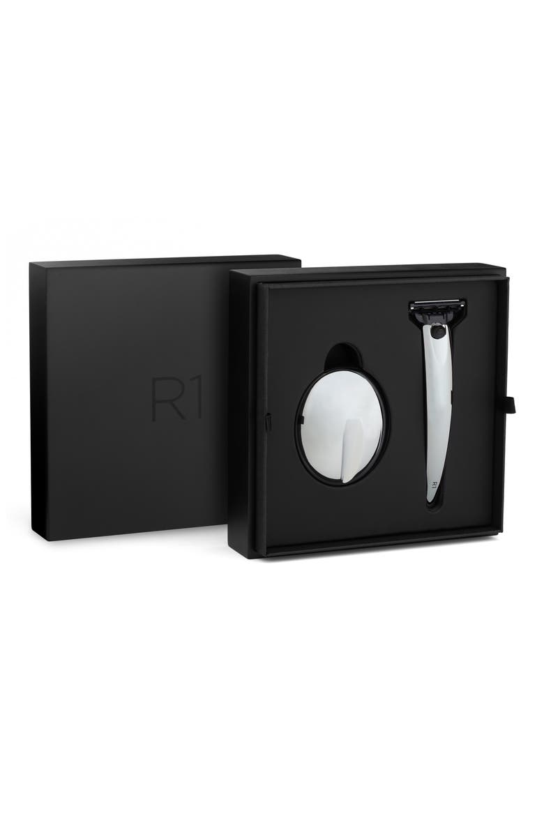 R1 Chrome Razor and Stand, Alternate, color, CHROME