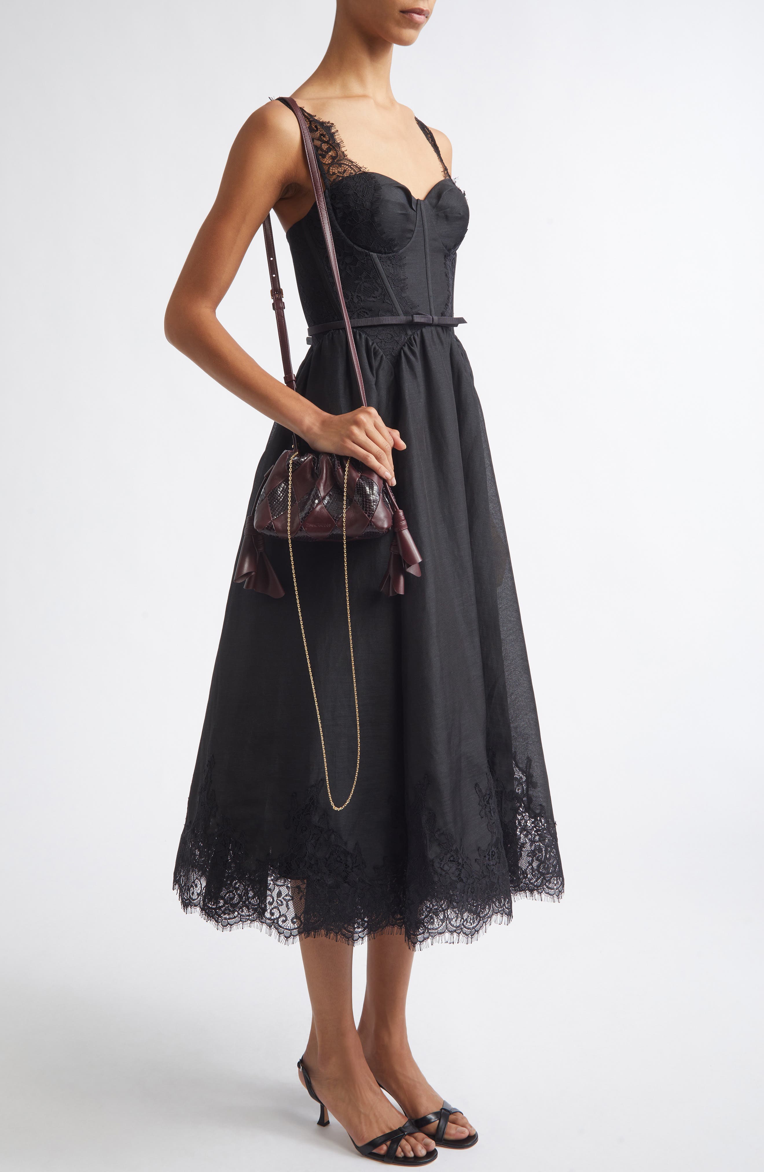 Small Cloud 91 Clutch, Alternate, color, MAHOGANY