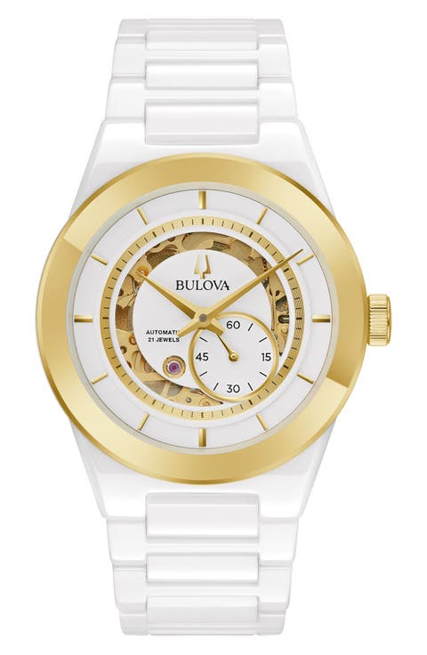 Millenia Automatic Ceramic Bracelet Watch, 41mm