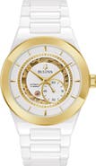 BULOVA Millenia Automatic Ceramic Bracelet Watch, 41mm