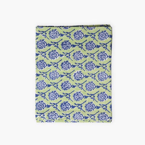 Nikhar - Pure Linen Hand-Printed Table Runner