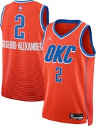 Jordan Brand Unisex Jordan Brand Shai Gilgeous-Alexander Orange Oklahoma City Thunder Swingman Jersey - Statement Edition