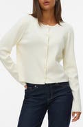 VERO MODA Kristi Faux Pearl Button Cardigan