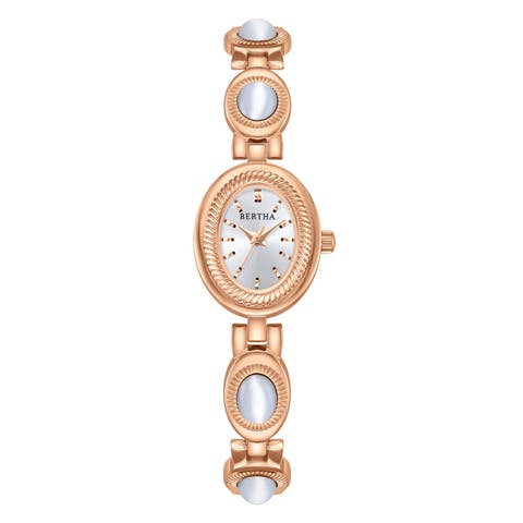 Rosalie Jade Stone Bracelet Watch