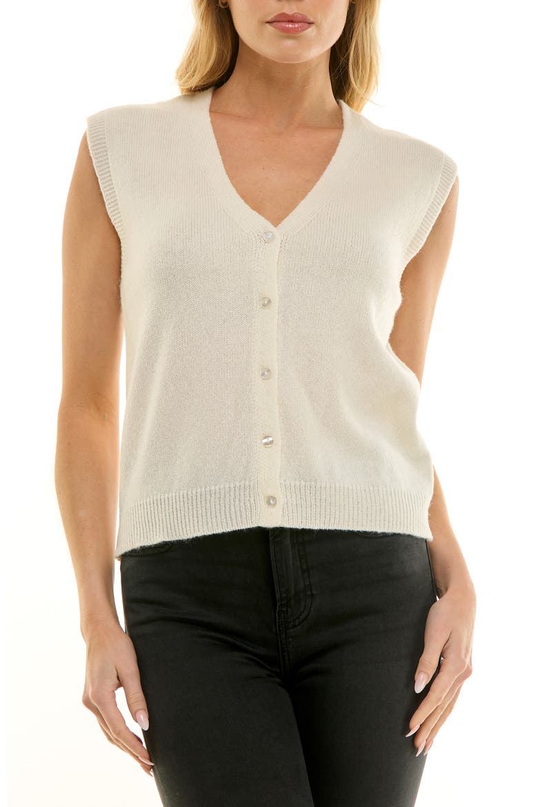 Sweater Vest, Main, color, IVORY