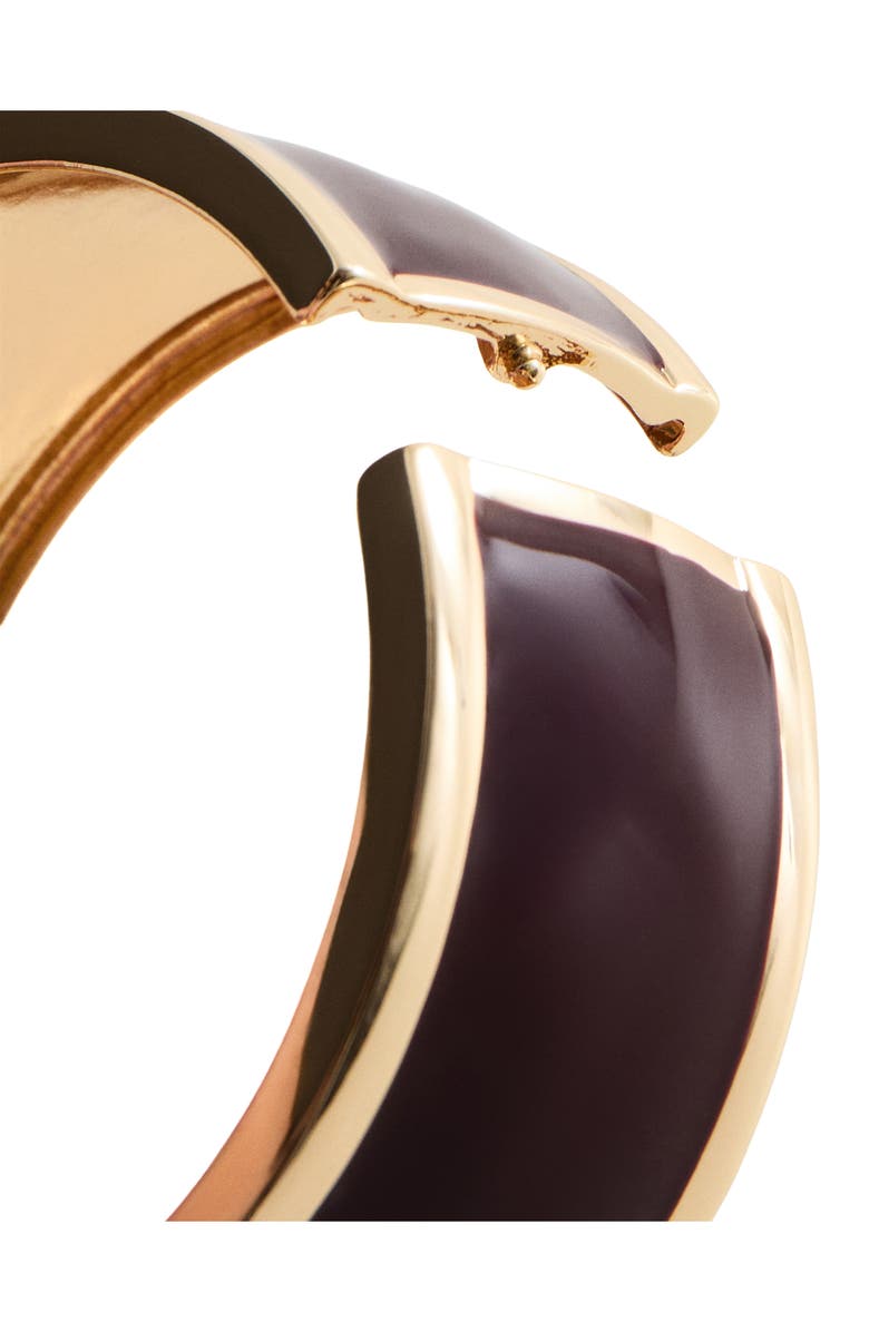 MANGO Rigid Volume Bangle, Alternate, color, Gold