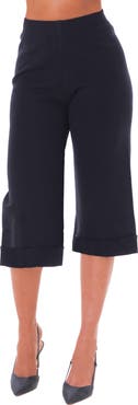 Dai Moda Wide Cuff Crop Sweater Pants