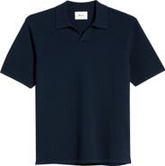 NN07 Paul Textured Organic Cotton Knit Polo