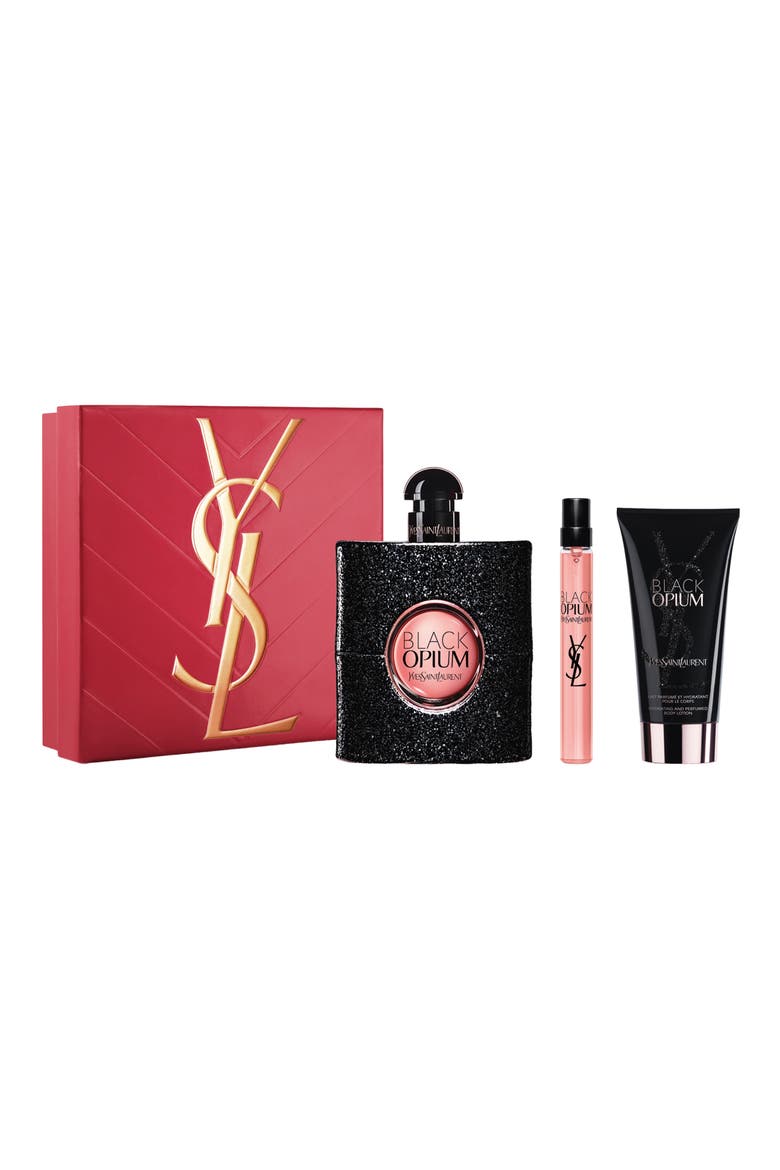 Black Opium Eau de Parfum 3-Piece Gift Set $219 Value, Main, color, NO COLOR