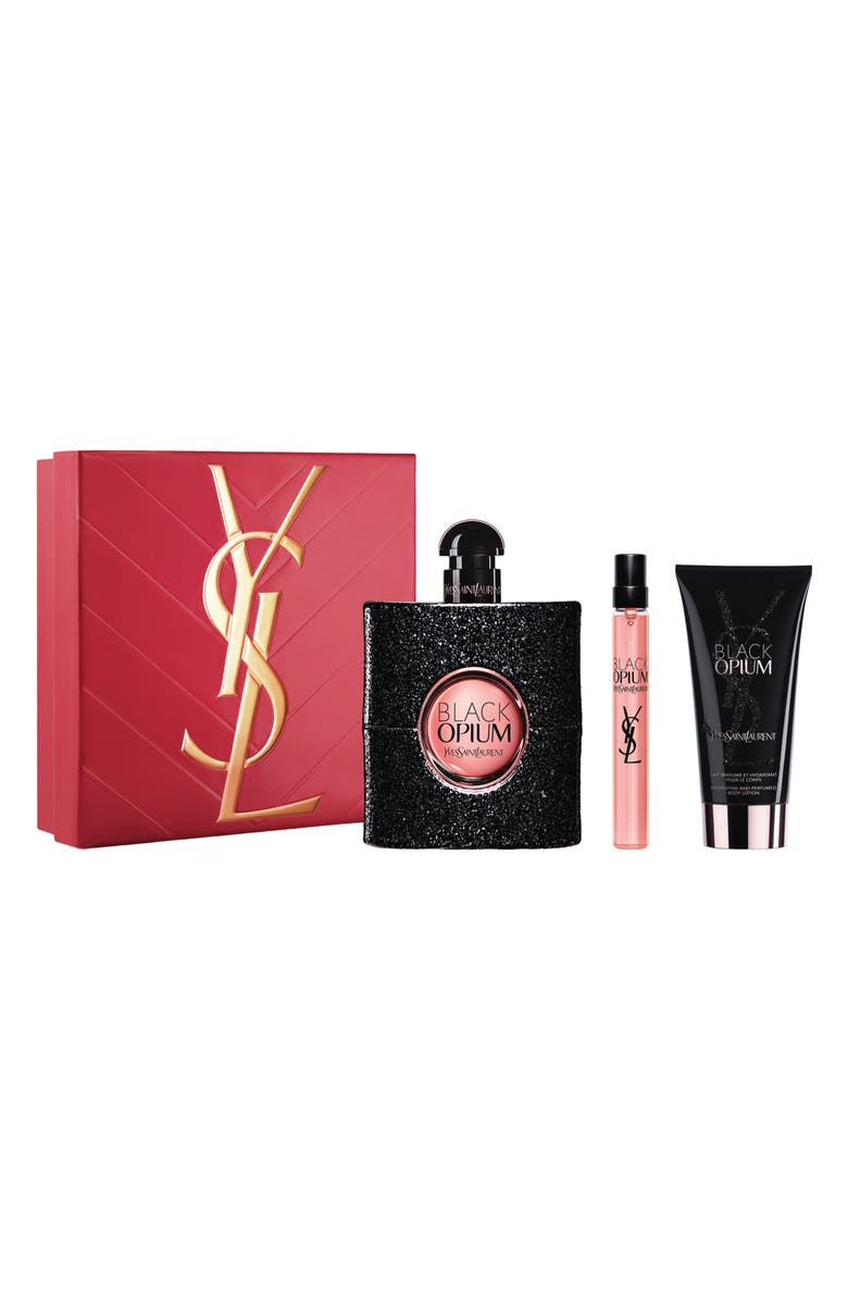 Yves Saint Laurent Black Opium Eau de Parfum Gift Set, Main, color, 