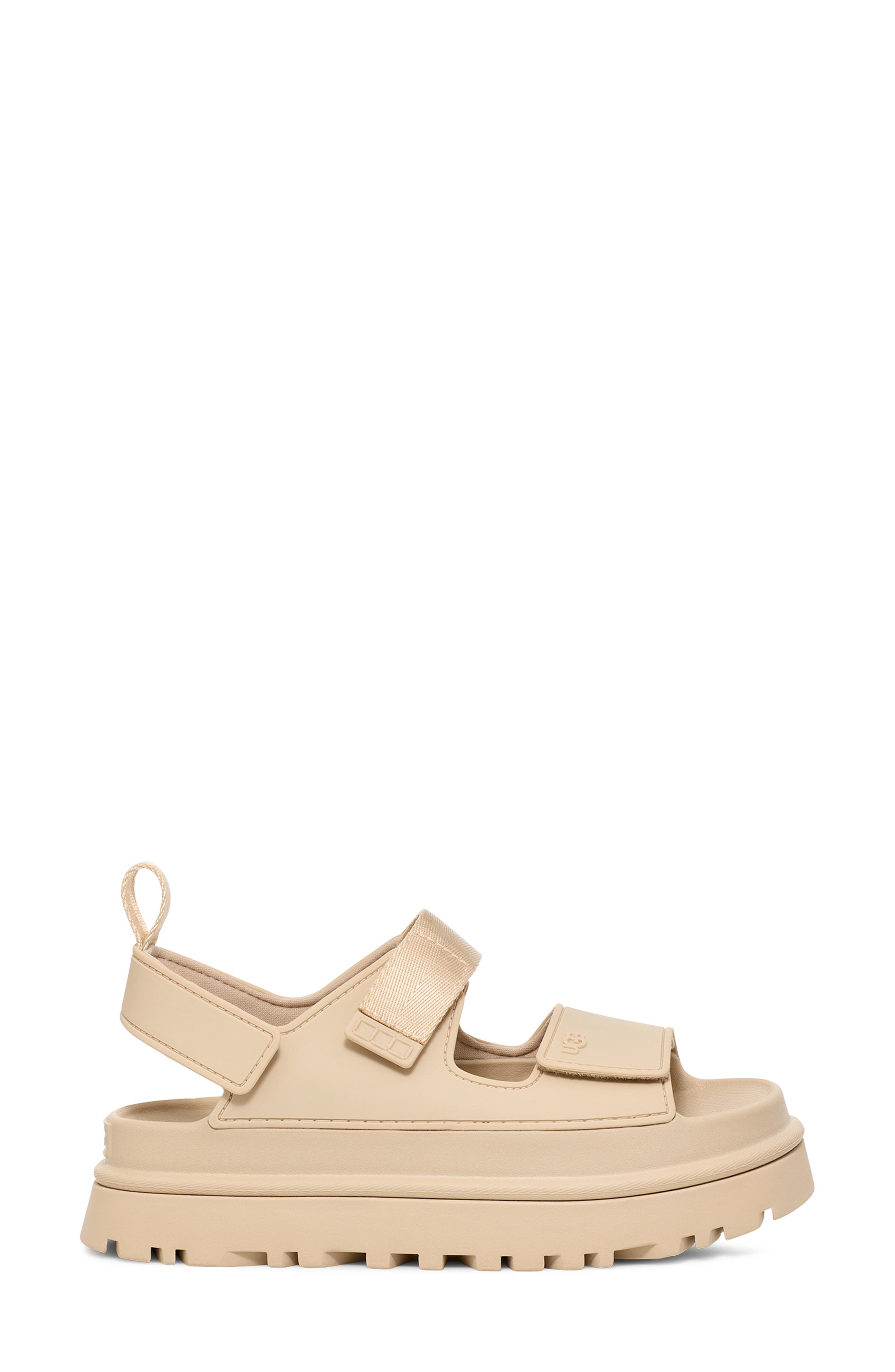 UGG<sup>®</sup> Goldenglow Slingback Sandal, Alternate, color, Sea Salt