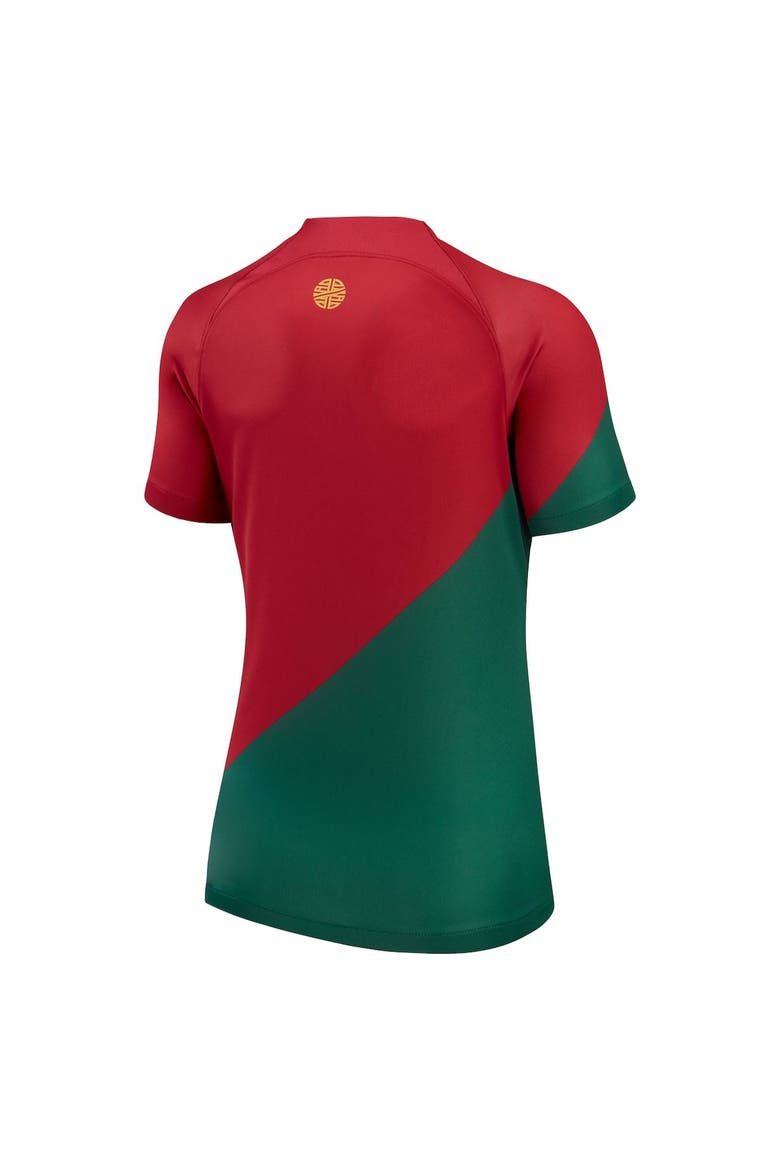 Women's Nike Red Portugal National Team 2022/23 Home Breathe Stadium Replica Blank Jersey, Alternate, color, Red