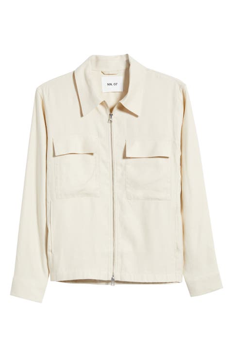 Alban 1808 Canvas Zip-Up Shirt Jacket