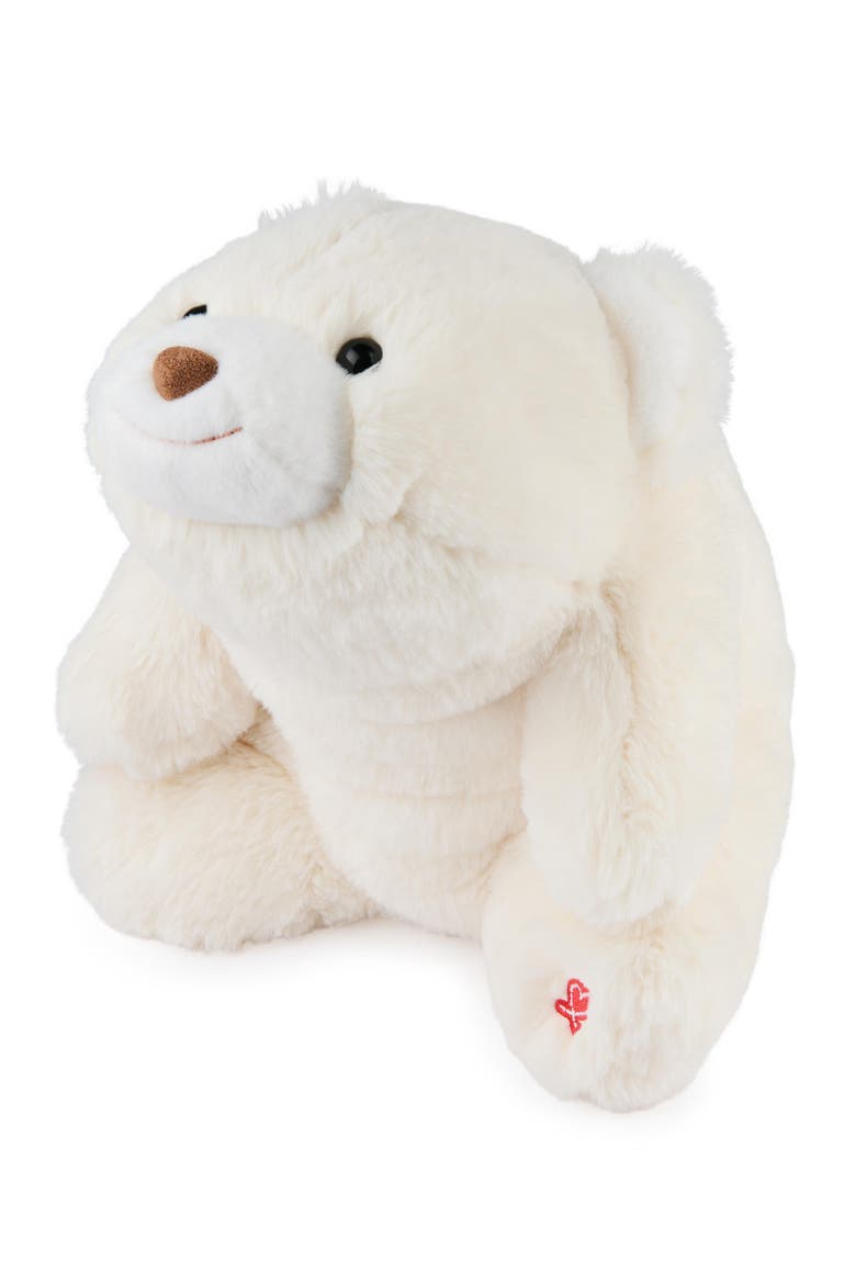 Forever Friends Snuffles Bear Stuffed Animal, Alternate, color, WHITE