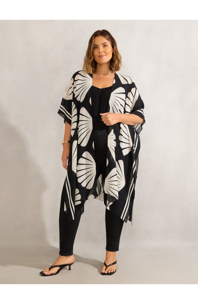 Live Unlimited Longline Coat, Alternate, color, Multi