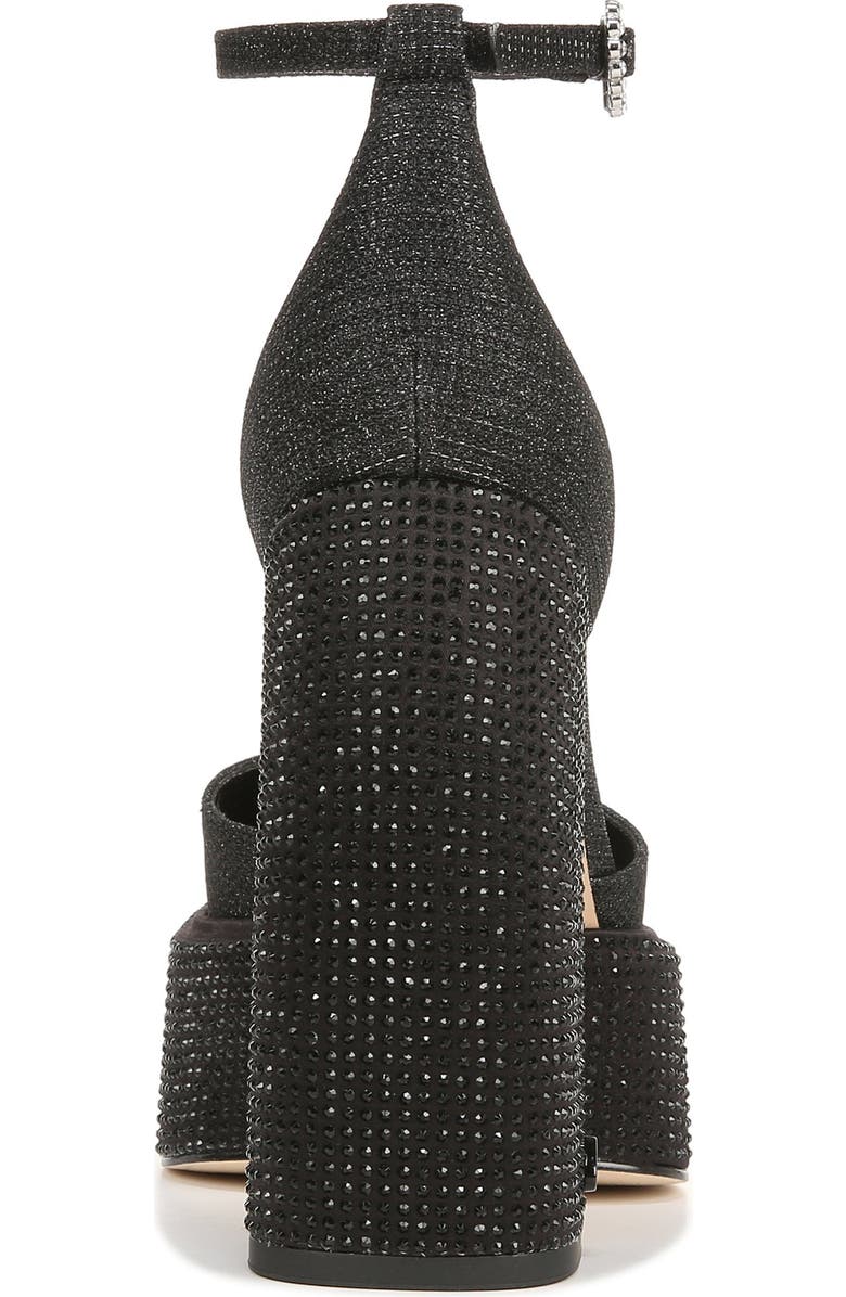 Circus NY by Sam Edelman Bailey Jewel Platform Sandal, Alternate, color, Black