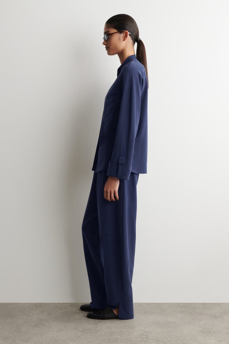 Fluid Utility Shirt, Alternate, color, NAVY