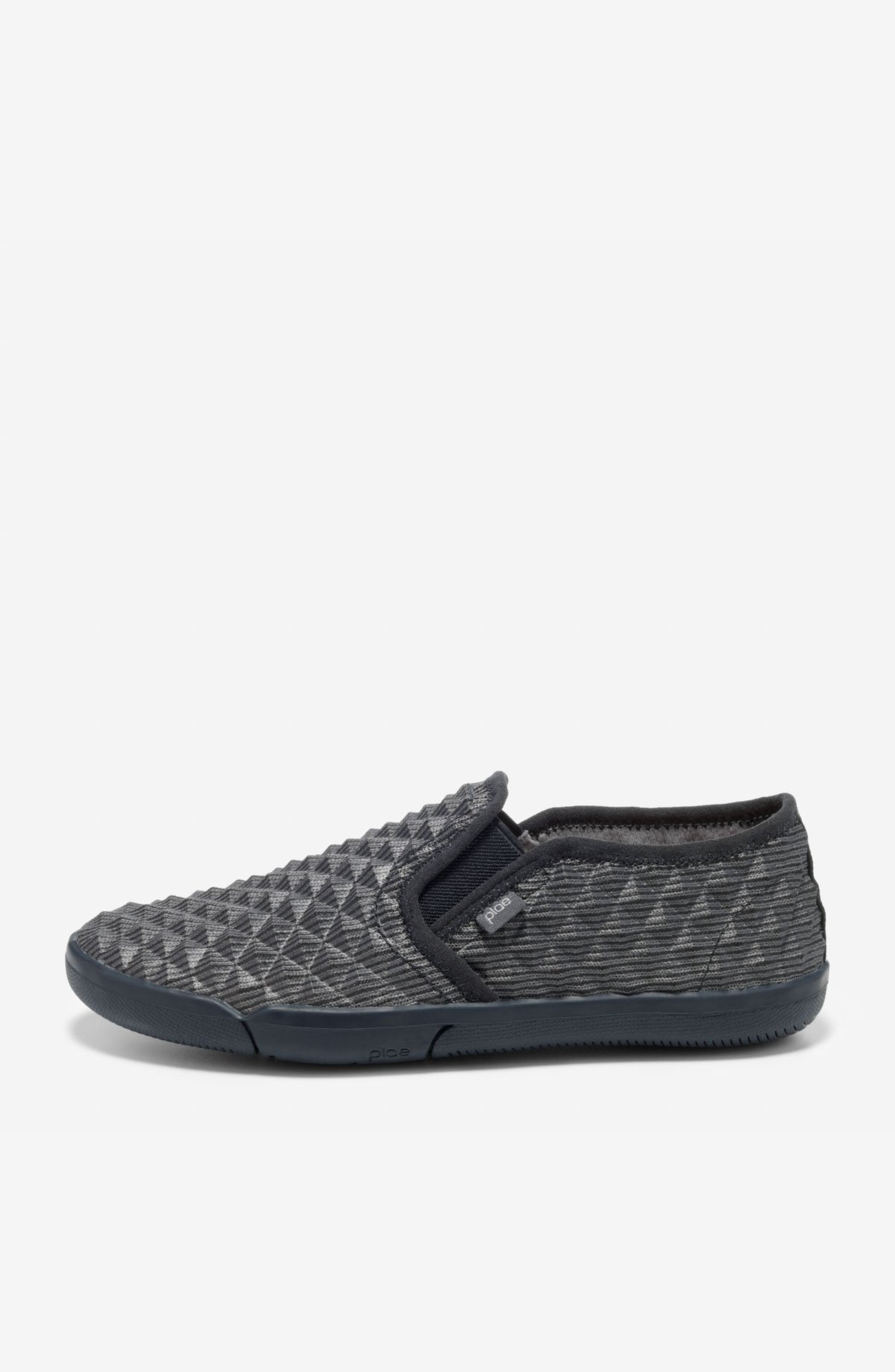 Marten Slip Ons, Main, color, Black 3D Prism
