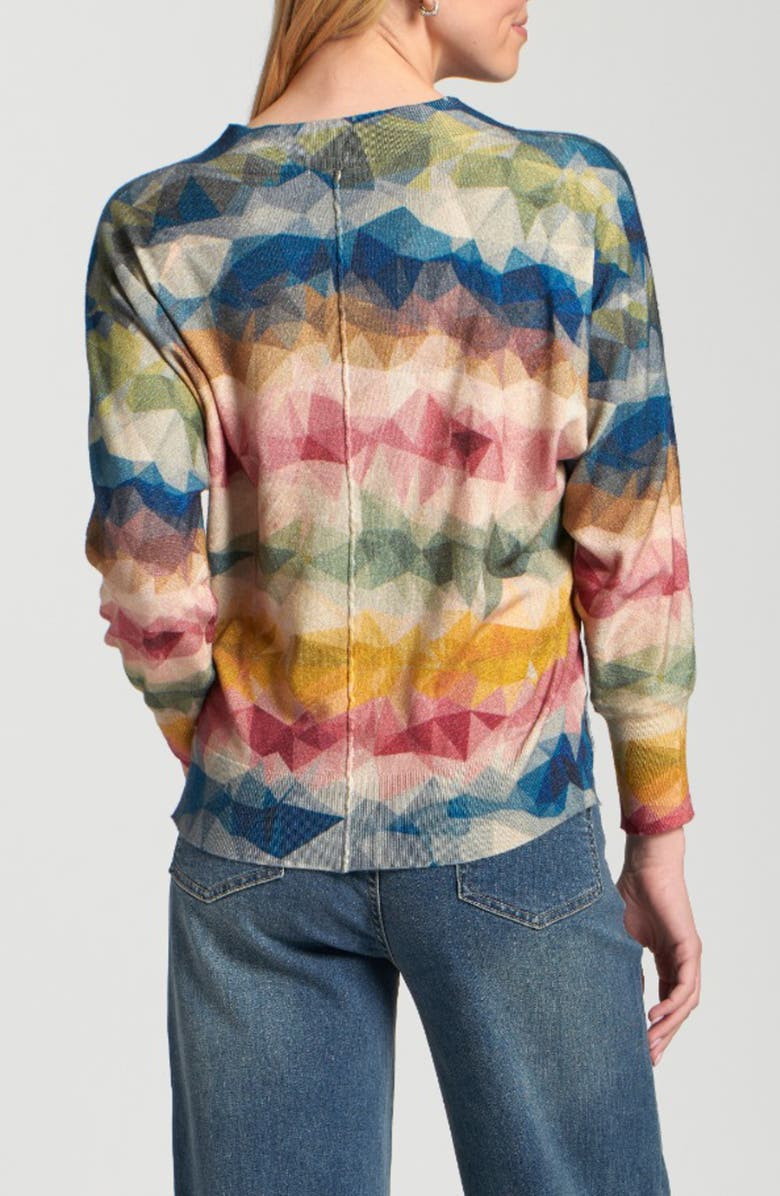 APNY Triangle Stripe Sweater, Alternate, color, 