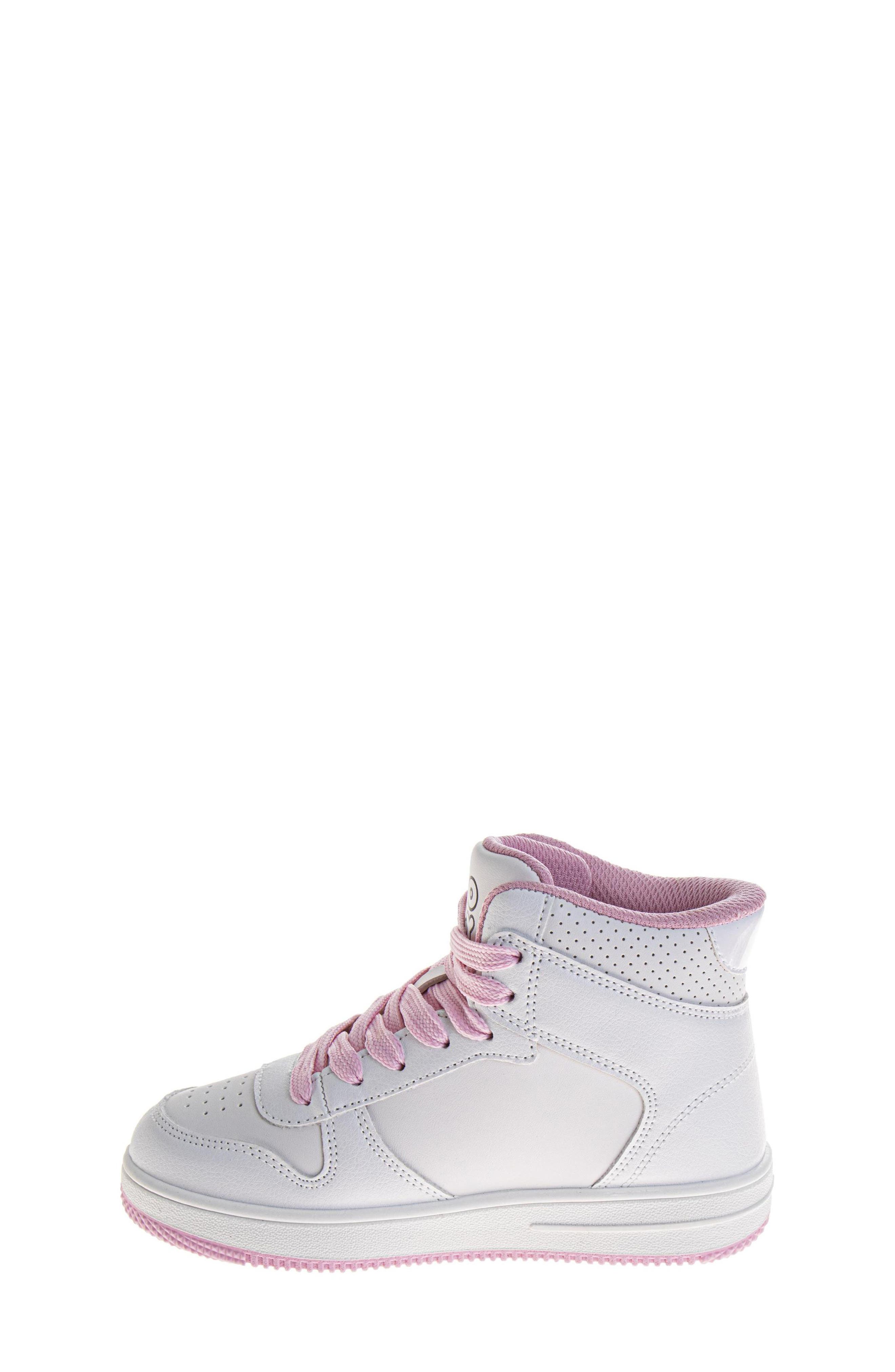 JOSMO Kids' Hello Kitty High Top Sneaker, Alternate, color, 