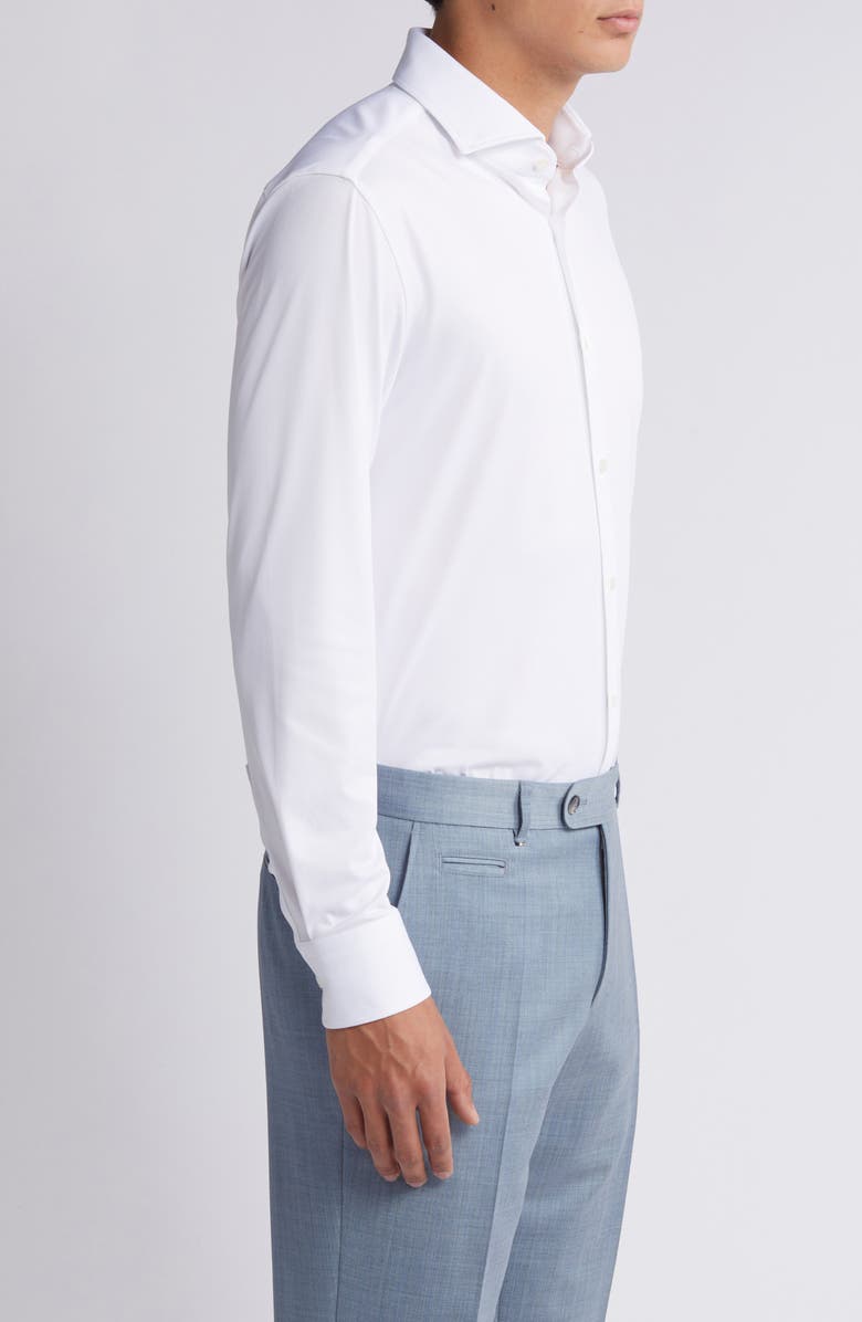 BOSS Hank Slim Fit Performance Stretch Dress Shirt, Alternate, color,