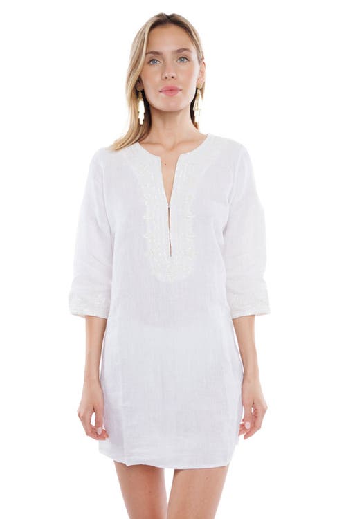 Calypso St Barth Calypso St. Barth Cara Tunic In White