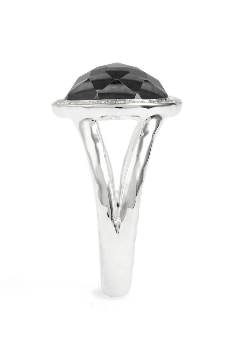 Ippolita Mini Stella - Lollipop Cocktail Ring, Alternate, color, Silver/ Hematite