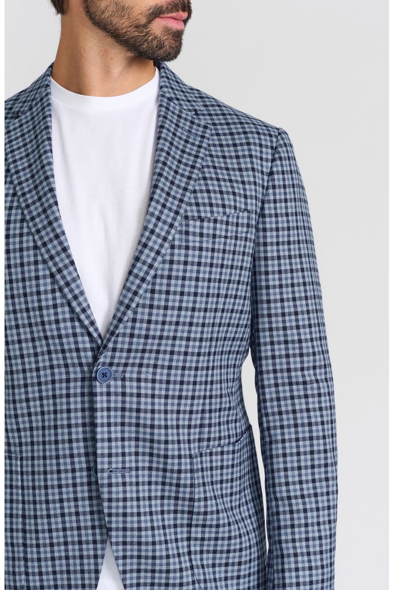 Check Sport Coat, Alternate, color, BLUE