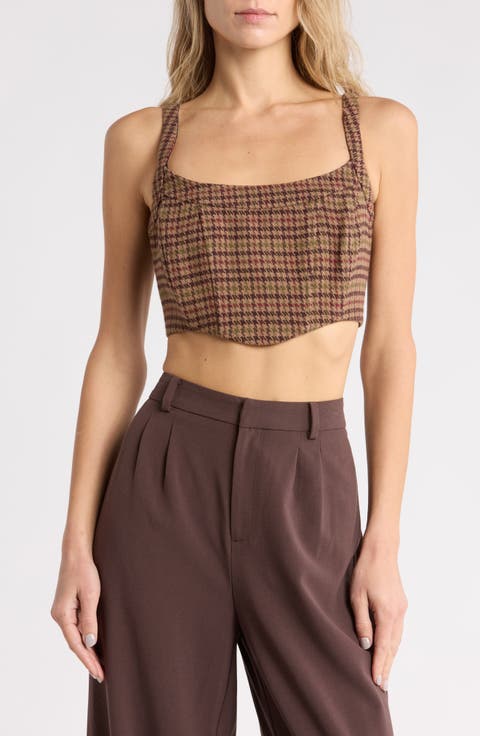 Tiffany Corset Crop Top