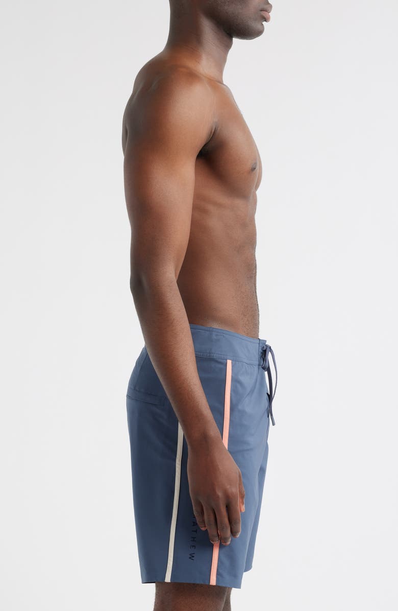 TravisMathew Racing Ship Board Shorts, Alternate, color, Mood Indigo/ Vintage Indigo