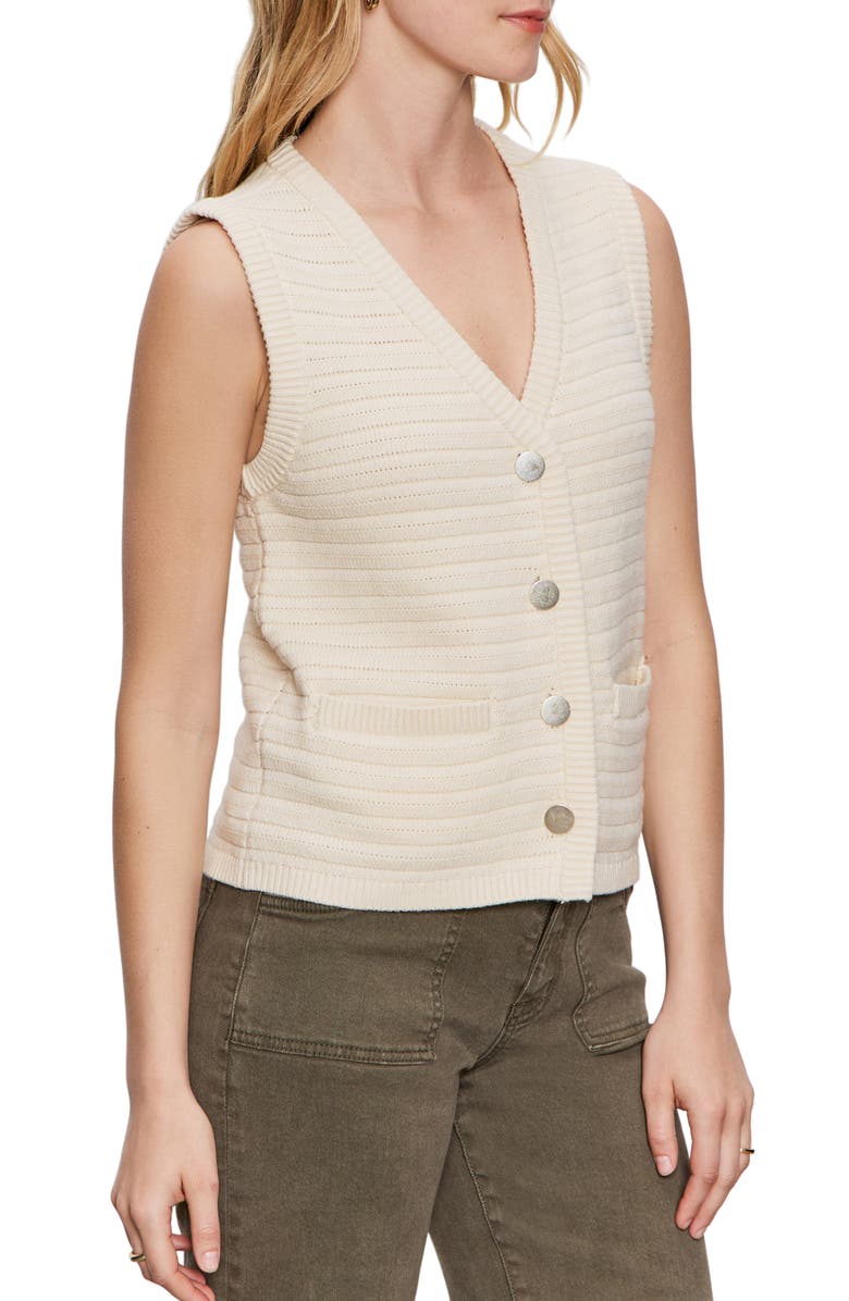 Sanctuary Textured Sweater Vest, Alternate, color, Macrame