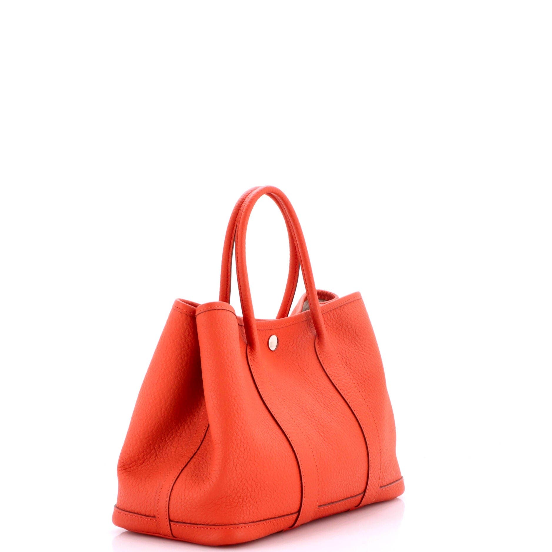 Garden Party Tote Leather 30, Alternate, color, Brown