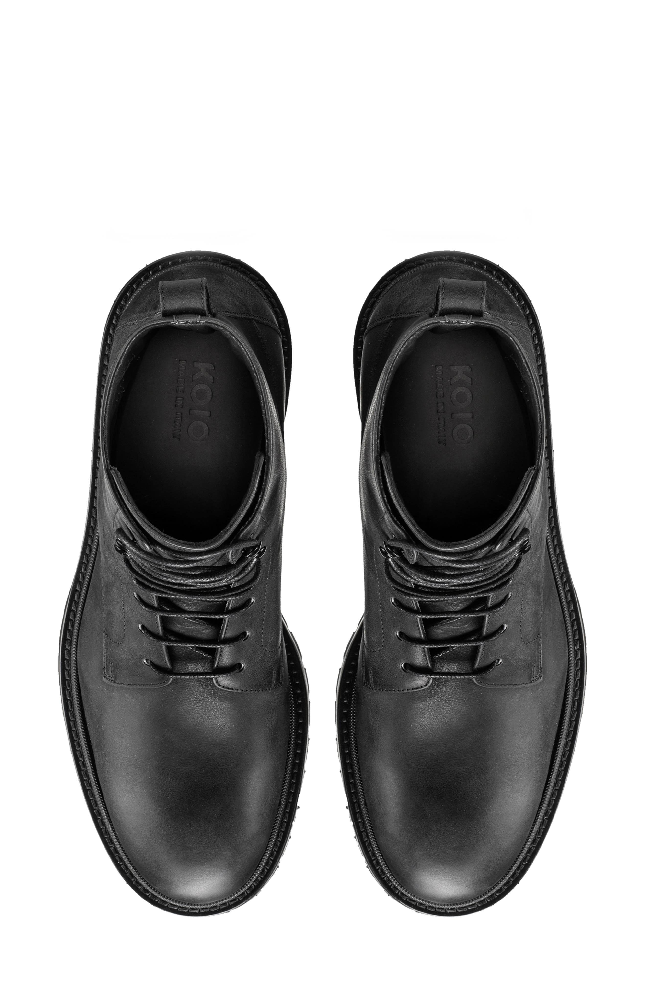 Koio Como Water Resistant Combat Boot, Alternate, color, 
