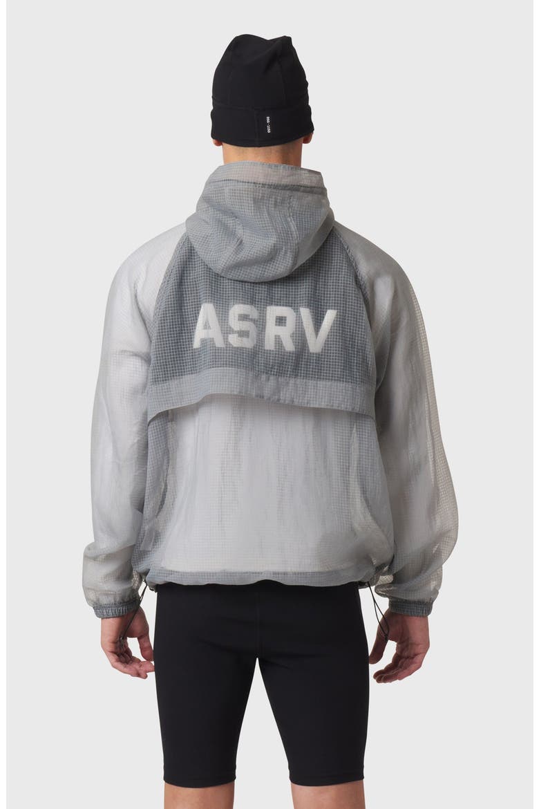 Weather-Ready Transparent Ripstop Shell Jacket, Alternate, color, Slate Grey
