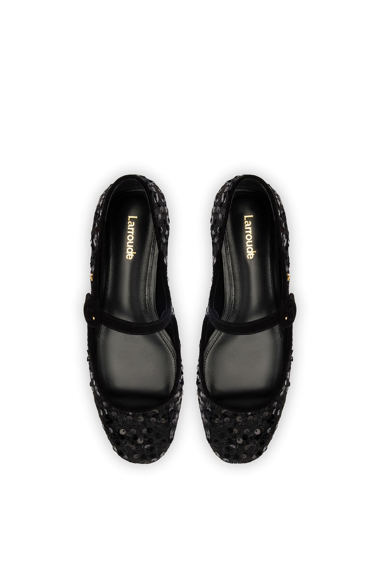 Blair Ballet Flat, Alternate, color, Black Sequin