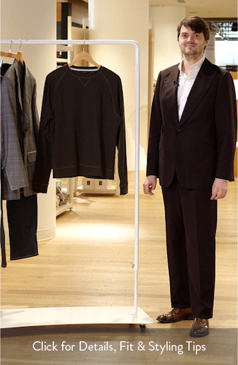 Wool Blend Sweatshirt, sales video thumbnail