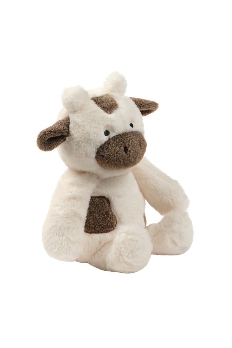 Farmyard Friends Plush Cow Stuffed Animal Toy - Milkshake, Alternate, color, Cream