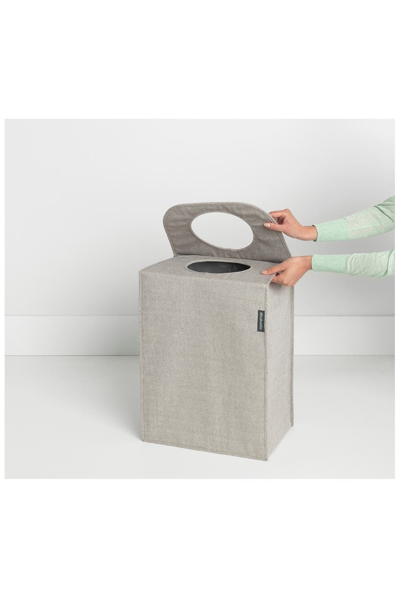 Rectangular Laundry Bag/Hamper, Alternate, color, GRAY
