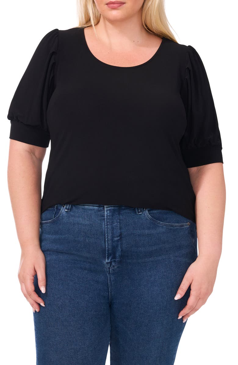 CeCe Puff Sleeve Top, Main, color, 