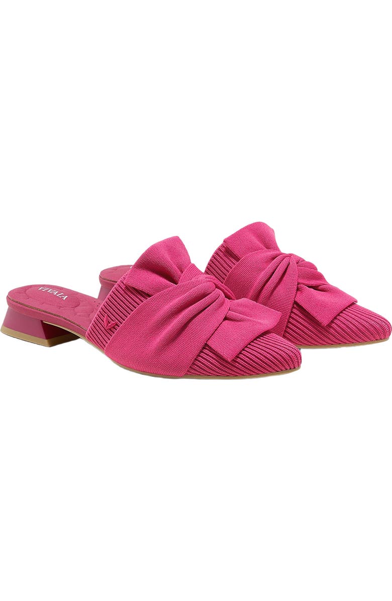 VIVAIA Pointed-Toe Knot Sandals, Main, color, Pitaya