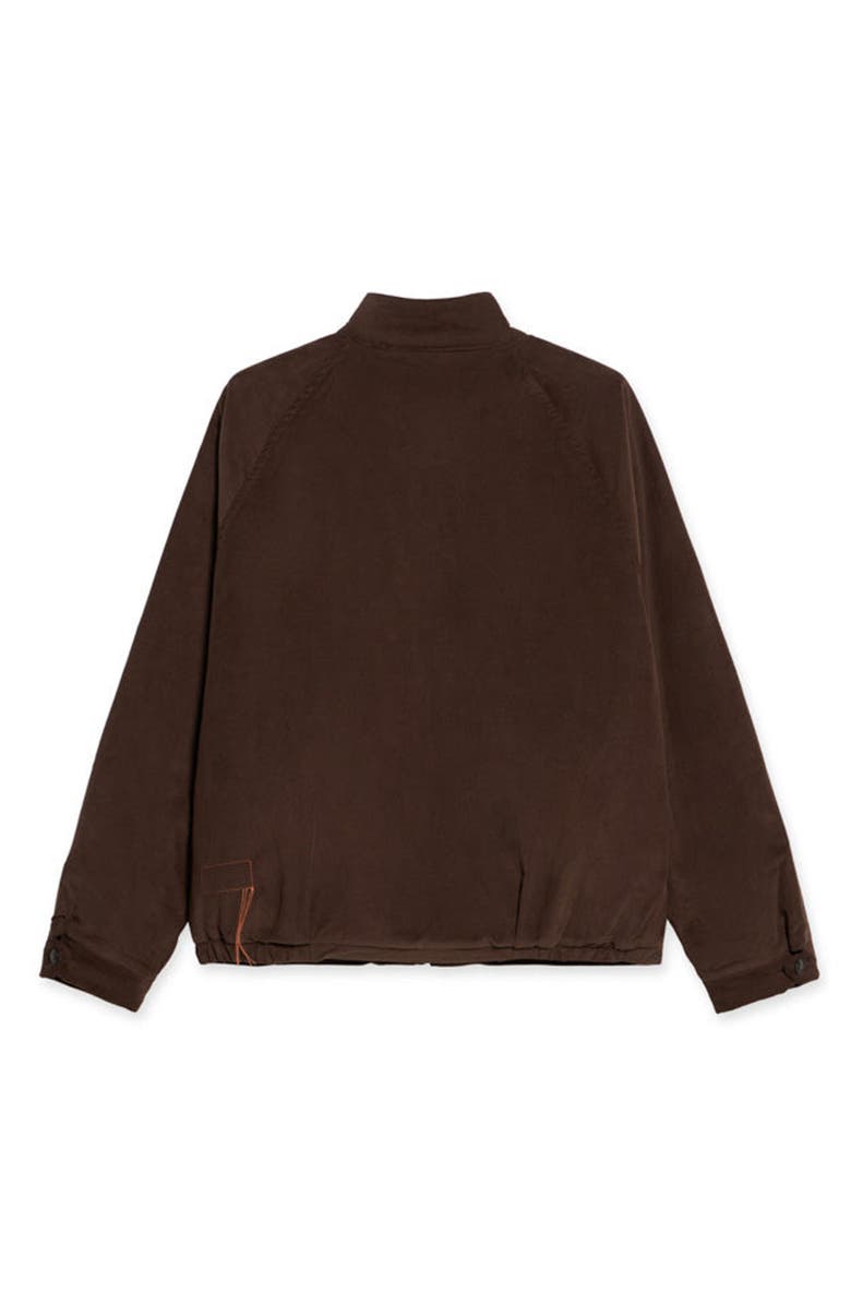 Fortela Carol Cotton Corduroy Zip-Up Jacket, Alternate, color, Brown