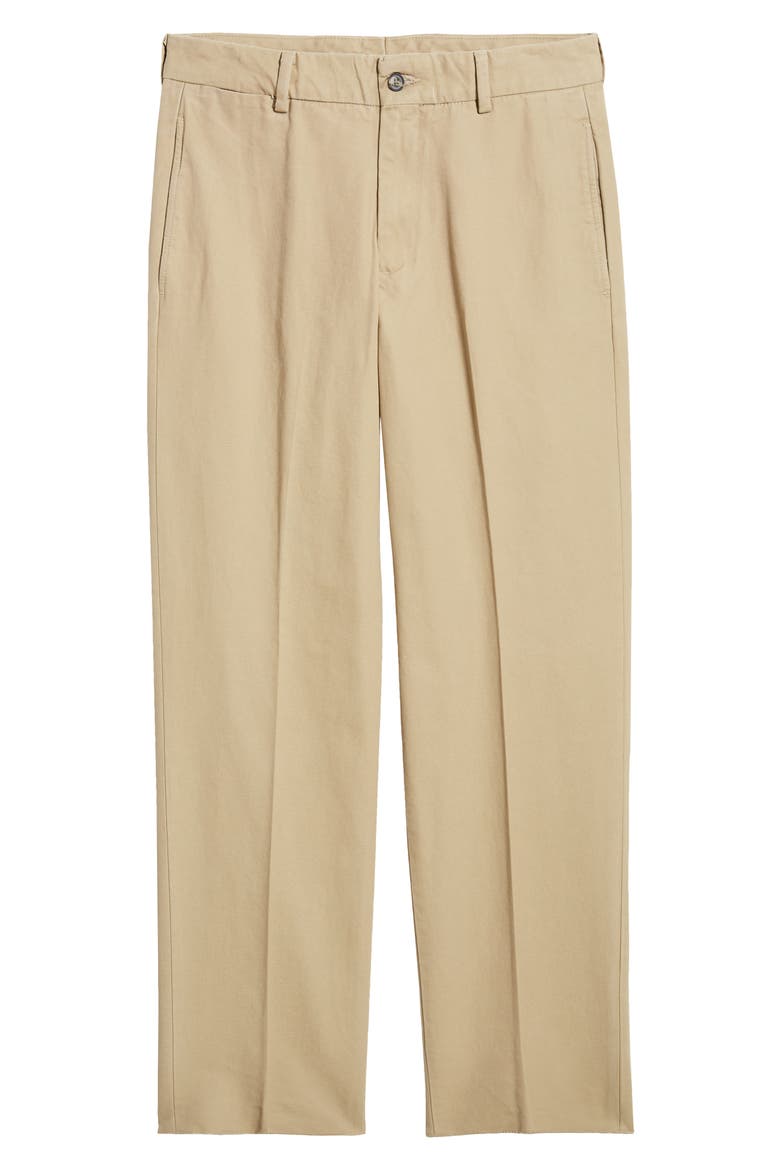 Charleston Flat Front Khakis, Alternate, color, KHAKI