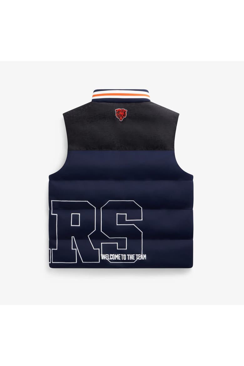 Unisex  Navy Chicago Bears Team Puffer Vest, Alternate, color, Navy