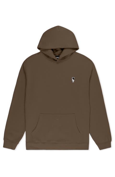 Astronaut Relaxed Midweight Fleece Pullover Hoodie