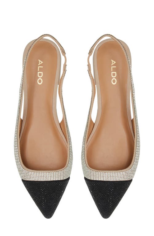 ALDO ALDO FLEURE SLINGBACK POINTED CAP TOE FLAT 