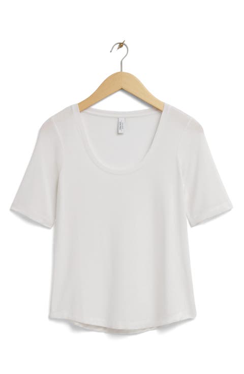 Scoop Neck T-Shirt