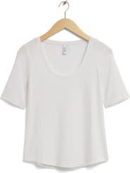 & Other Stories Scoop Neck T-Shirt