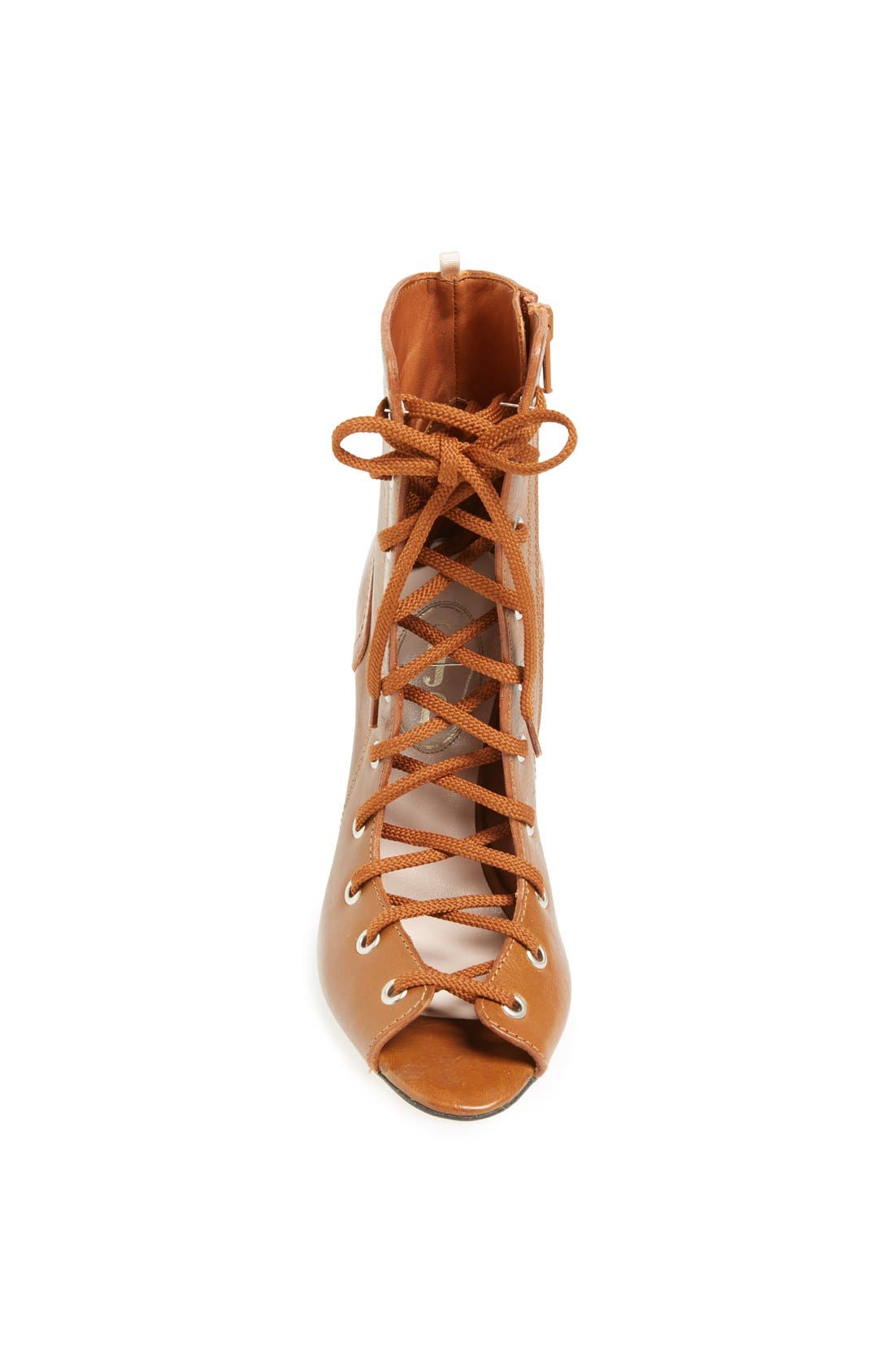 SJP 'Alison' Bootie, Alternate, color, LUGGAGE