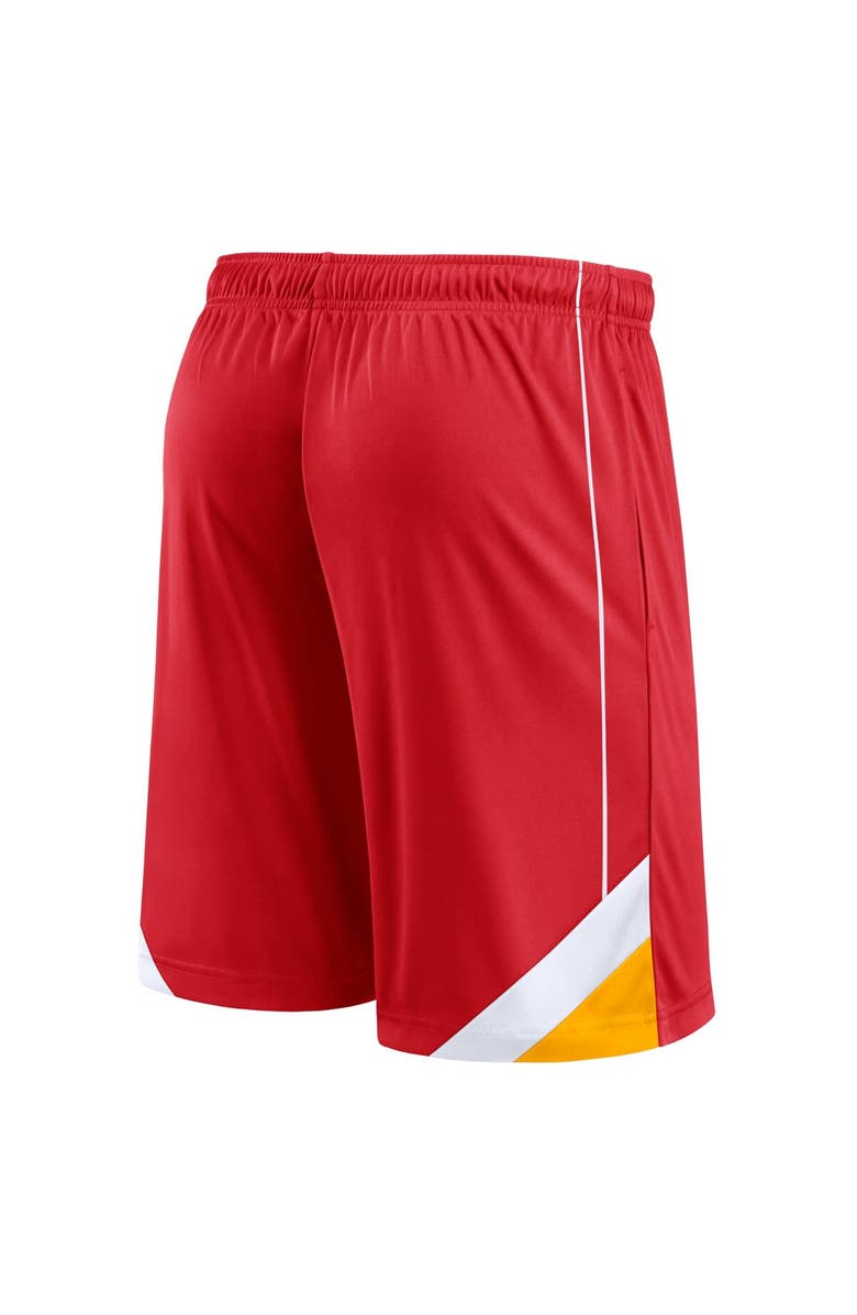 FANATICS Men's Fanatics Branded Red Kansas City Chiefs Interlock Shorts, Alternate, color,